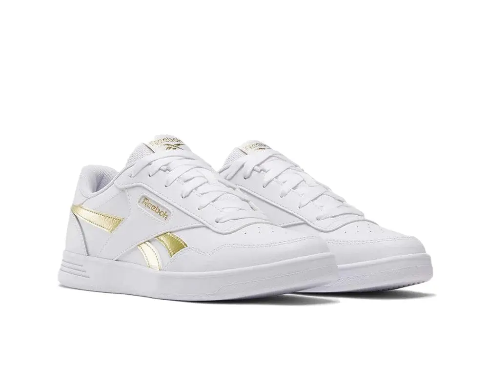 Zapatilla Reebok Court Advance Mujer Blanco - Dorado - Image 2