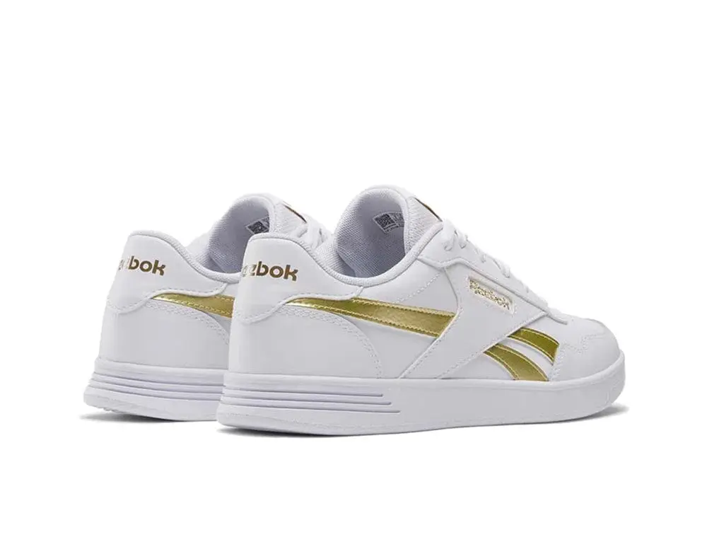Zapatilla Reebok Court Advance Mujer Blanco - Dorado - Image 3