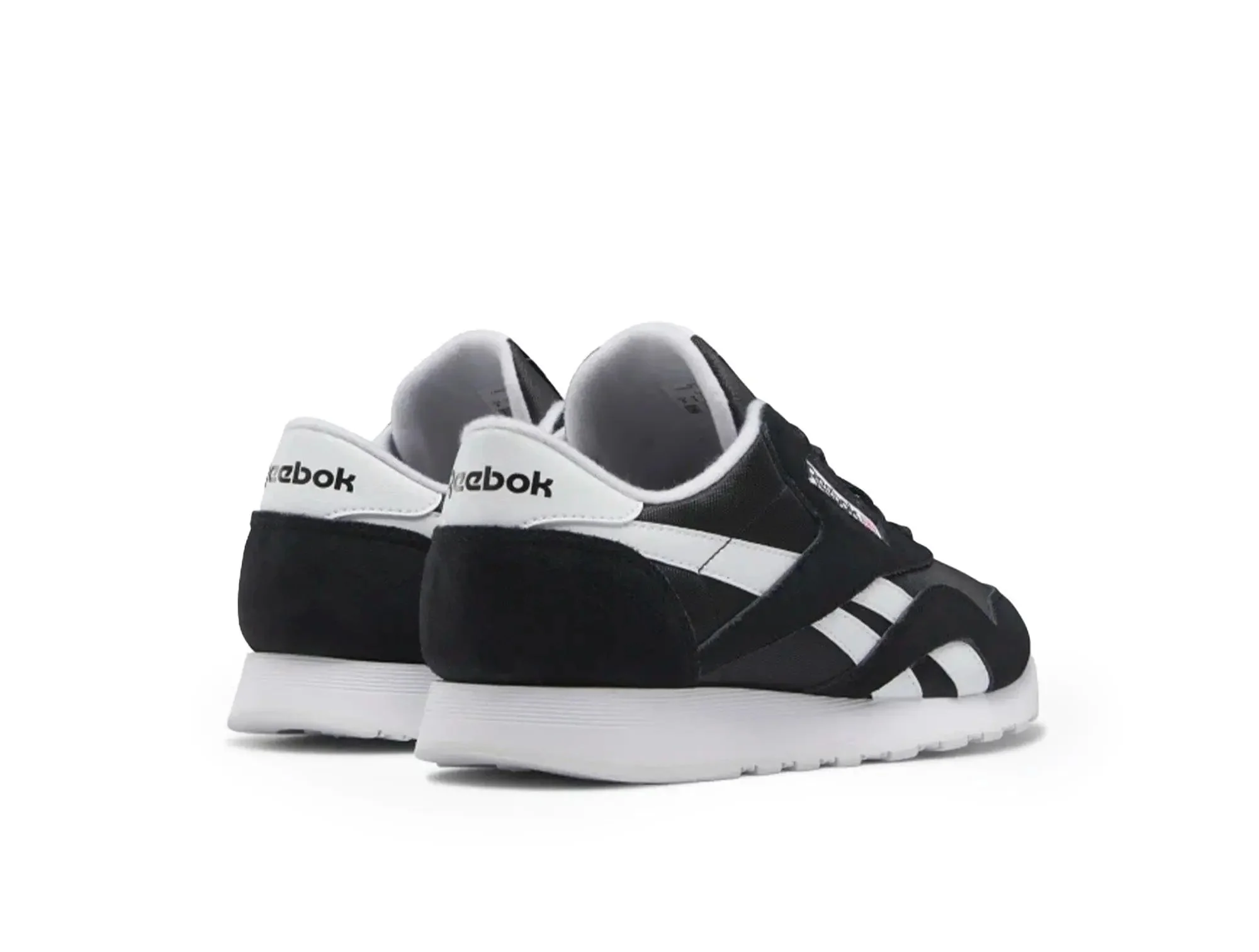 Zapatilla Reebok Cl Nylon Hombre Negro - Image 3