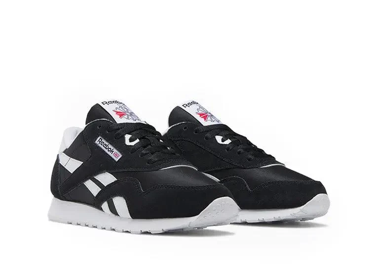 Zapatilla Reebok Cl Nylon Mujer Negro - Image 3