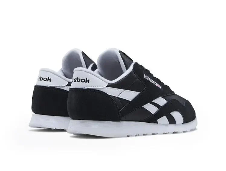 Zapatilla Reebok Cl Nylon Mujer Negro - Image 7