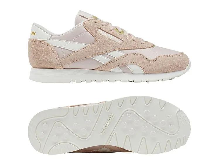 Zapatilla Reebok Cl Nylon Mujer Rosado - Image 5