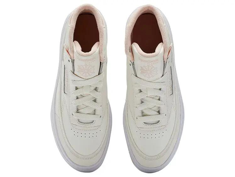 Zapatilla Reebok Club C Geo Mid Mujer Beige - Image 4