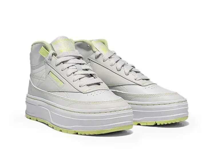 Zapatilla Reebok Club C Geo Mid Mujer Gris - Image 2