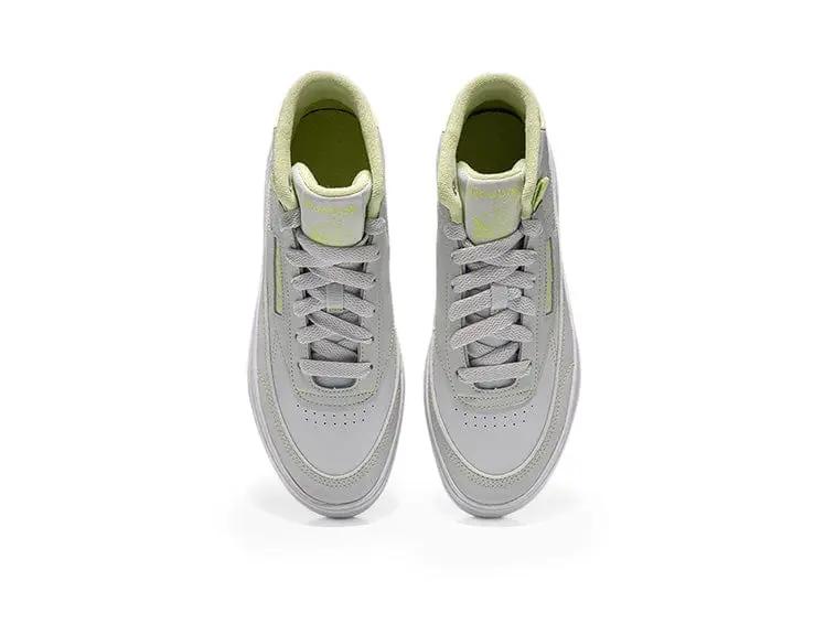 Zapatilla Reebok Club C Geo Mid Mujer Gris - Image 4