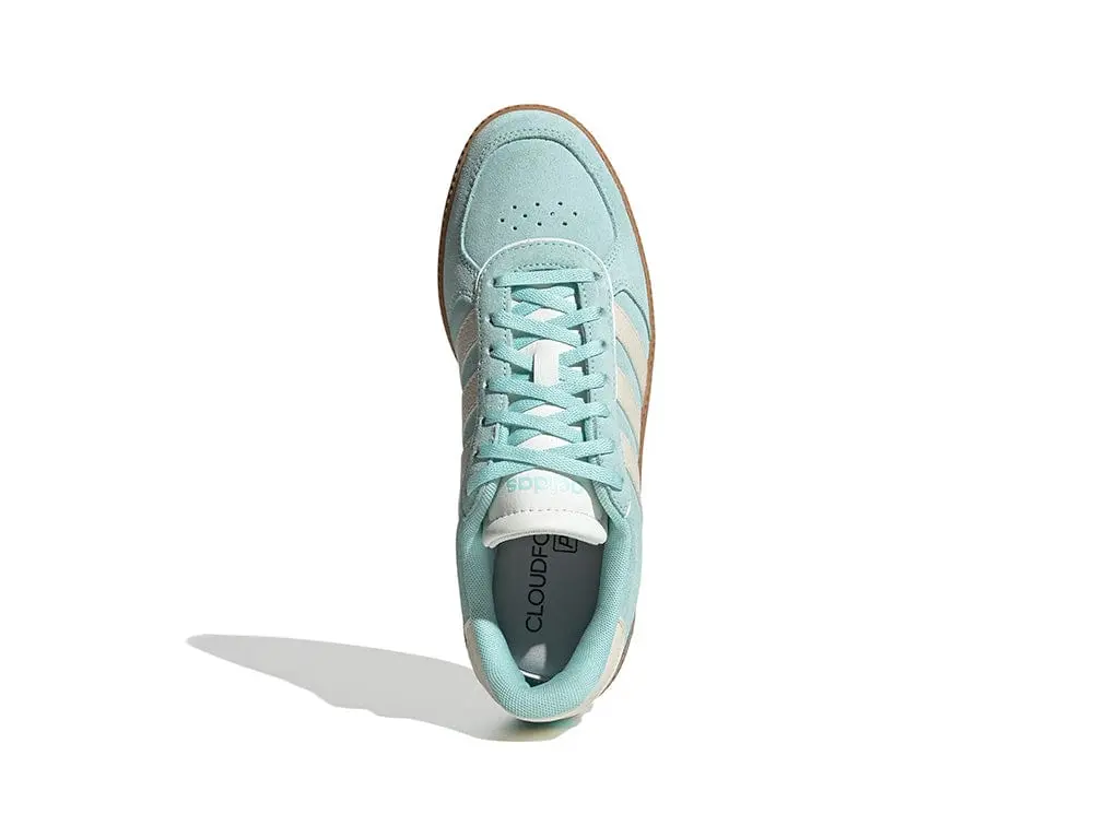 Zapatilla Adidas Breaknet Sleek Mujer Celeste - Blanco - Suela Gum - Image 2