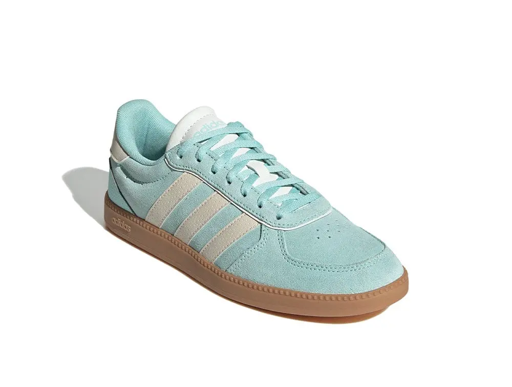 Zapatilla Adidas Breaknet Sleek Mujer Celeste - Blanco - Suela Gum - Image 4