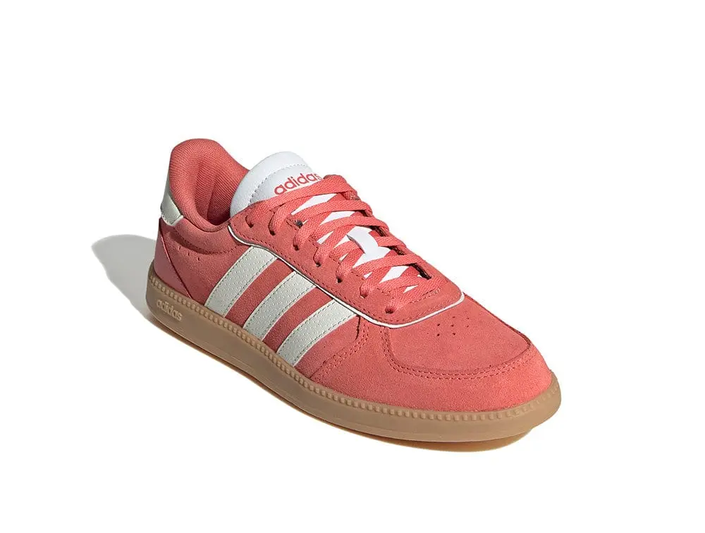Zapatilla Adidas Breaknet Sleek Mujer Rojo - Blanco - Suela Gum - Image 4