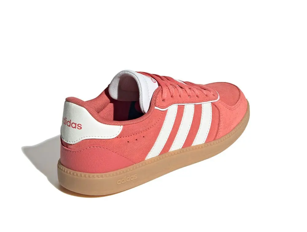 Zapatilla Adidas Breaknet Sleek Mujer Rojo - Blanco - Suela Gum - Image 5