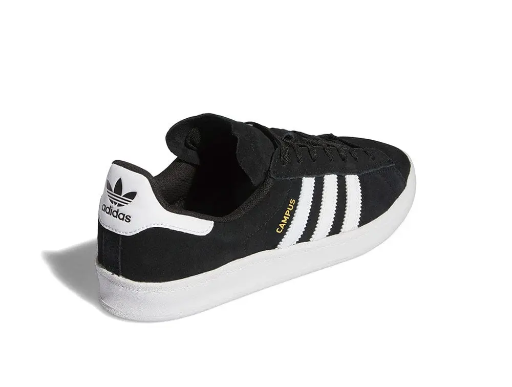 Zapatilla Adidas Campus Adv Unisex Negro - Blanco - Image 6
