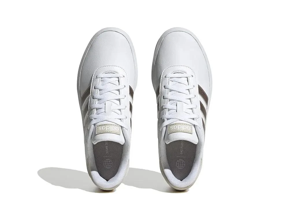 Zapatilla Adidas Court Plataforma Mujer Blanco - Image 4