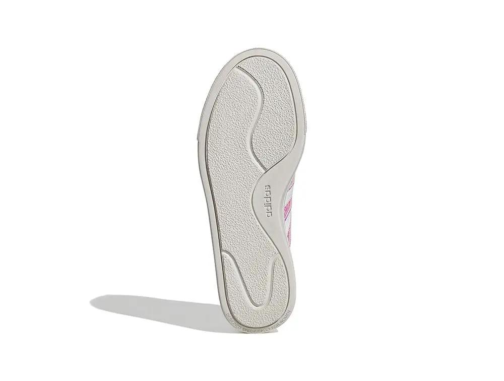 Zapatilla Adidas Court Plataforma Mujer Blanco - Image 5