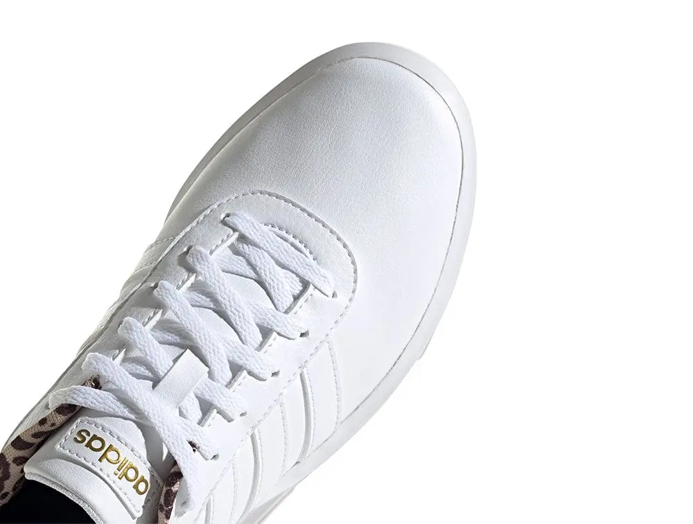 Zapatilla Adidas Court Platform Mujer Blanco - Print - Image 2