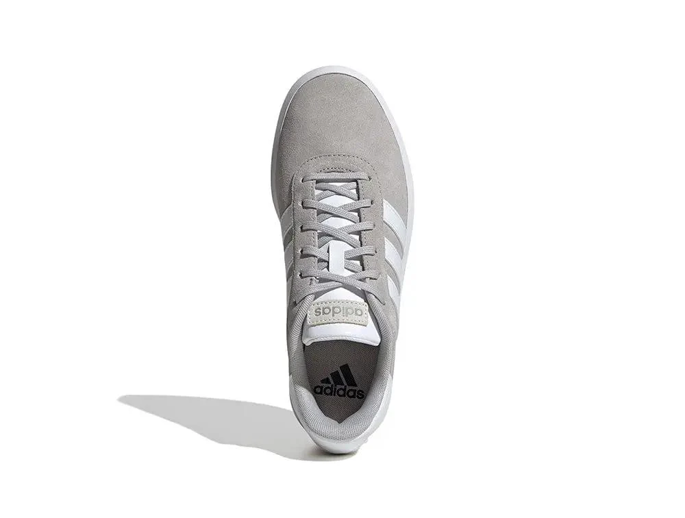 Zapatilla Adidas Court Platform Suede Mujer Gris - Image 5