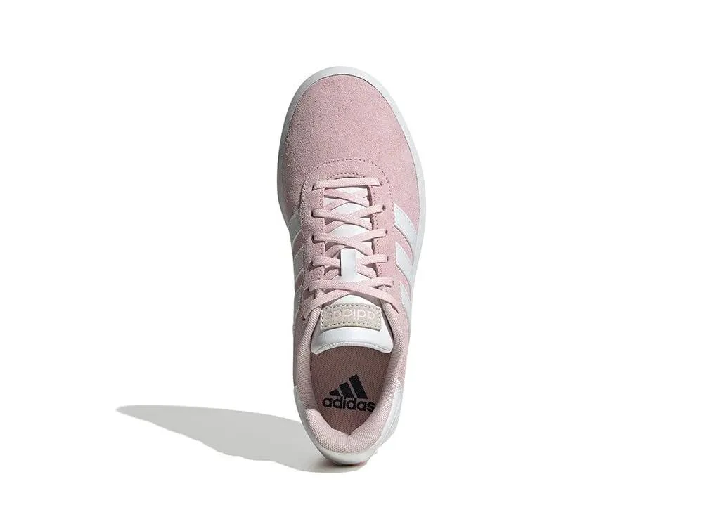 Zapatilla Adidas Court Suede Mujer Blanco - Image 4