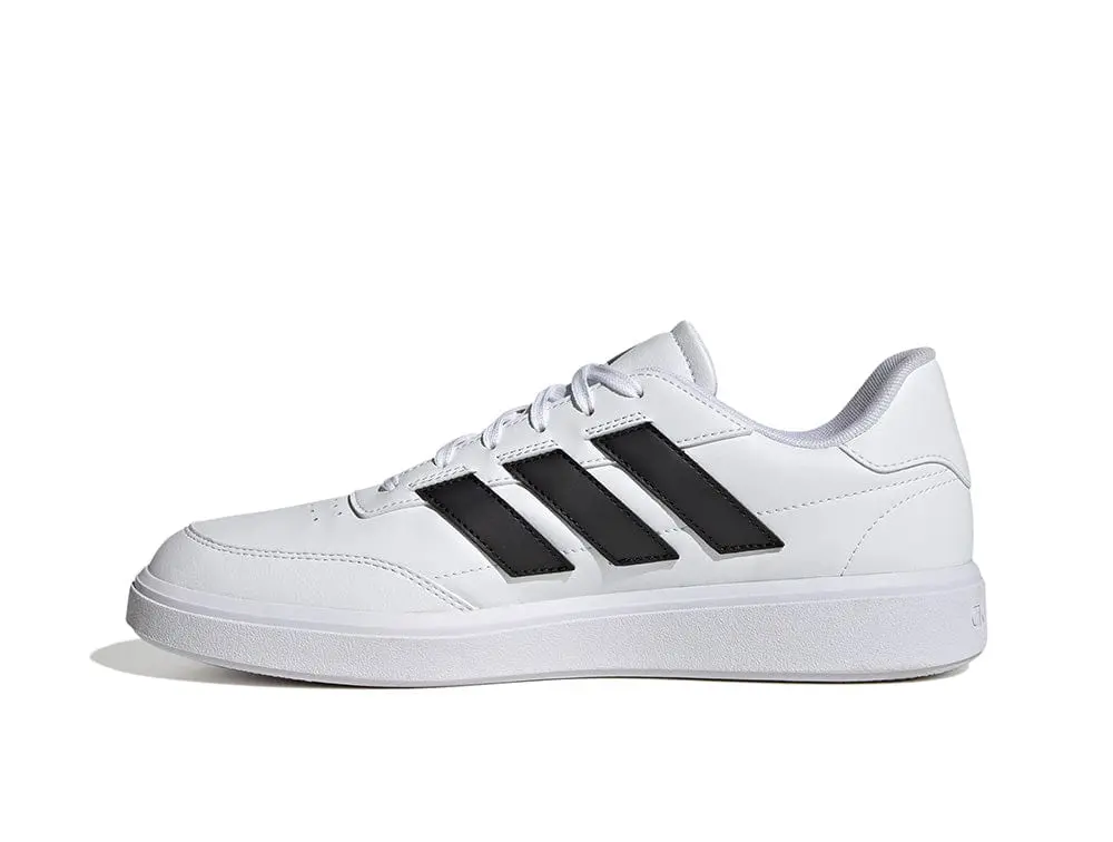 Zapatilla Adidas Courtblock Hombre Blanco - Negro - Image 3