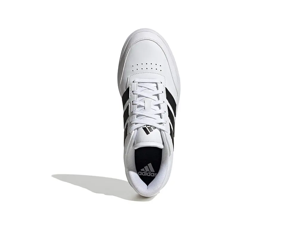 Zapatilla Adidas Courtblock Hombre Blanco - Negro - Image 6