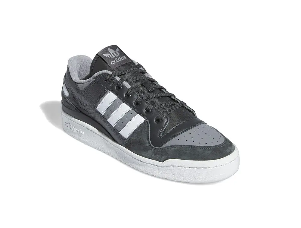 Zapatilla Adidas Forum 84 Low Adv Hombre Negro/Gris/Blanco - Image 5