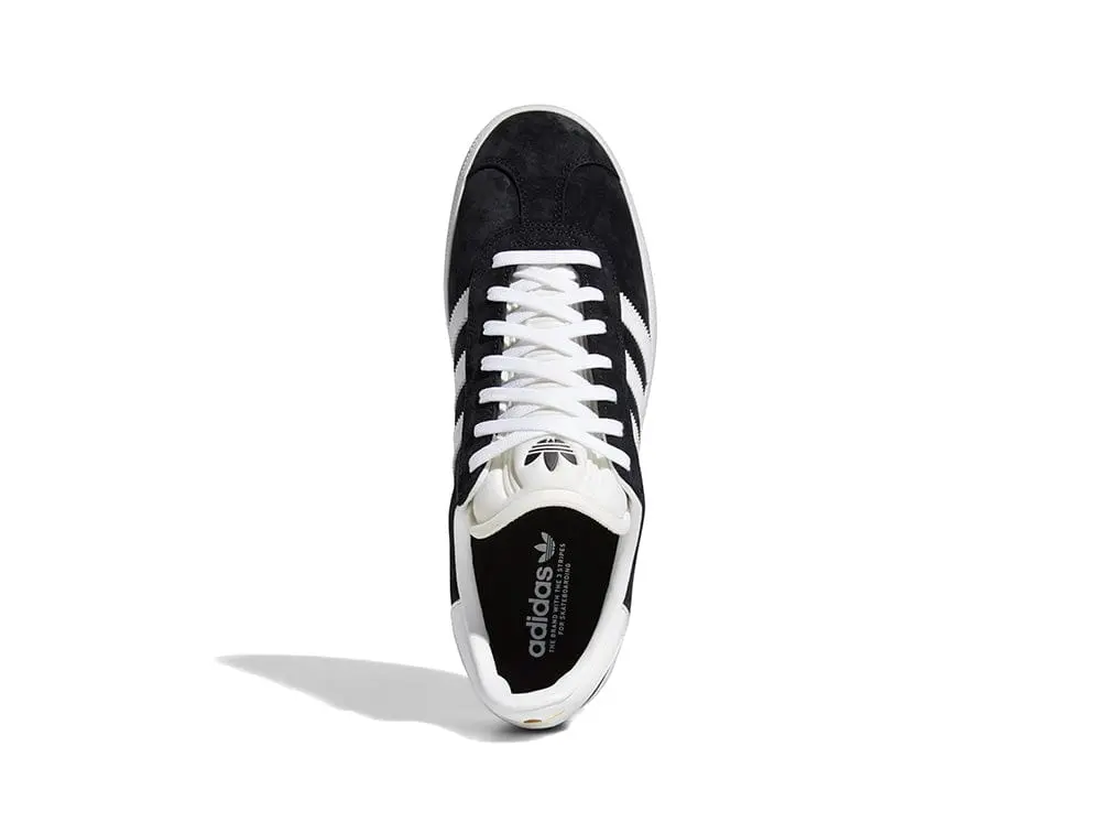 Zapatilla Adidas Gazelle Adv Unisex Negro/Blanco - Image 6
