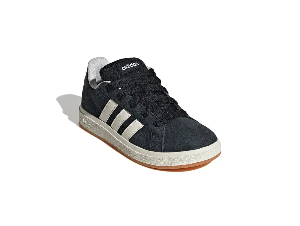 Zapatilla Adidas Grand Court 00s Niños Negro Gum - Image 5