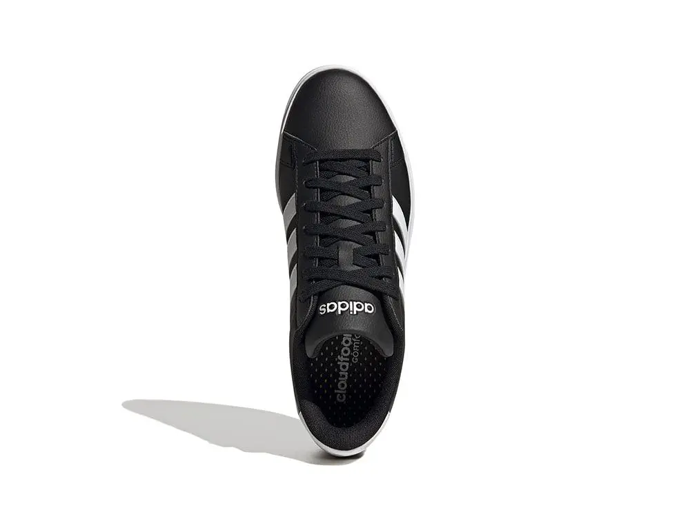 Zapatilla Adidas Grand Court 2.0 Hombre Negro - Image 5