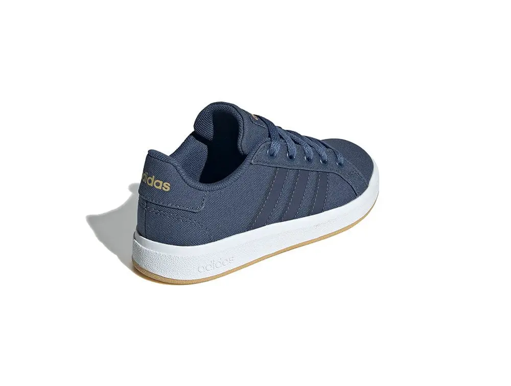 Zapatilla Adidas Grand Court 2.0 Niños Azul - Image 6