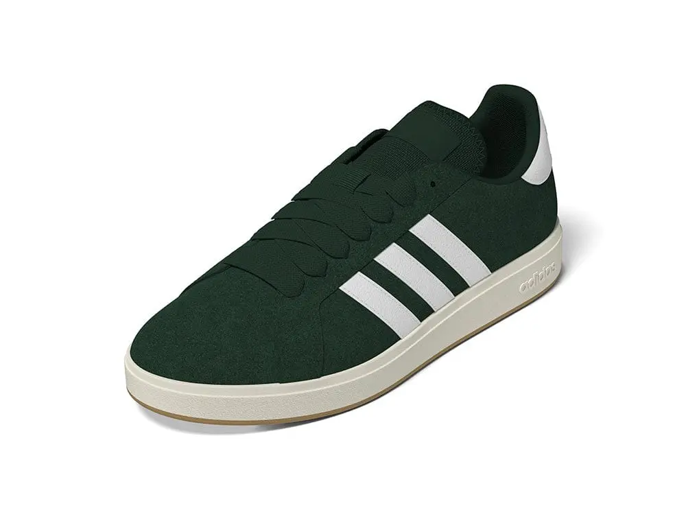 Zapatilla Adidas Grand Court Base 00s Hombre Verde - Blanco - Suela Blanco - Gum - Image 5