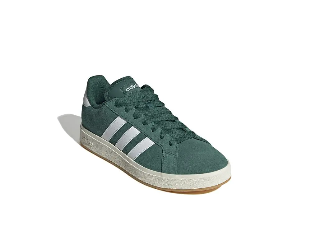 Zapatilla Adidas Grand Court Base 00s Hombre Verde - Blanco - Suela Blanco - Gum - Image 6