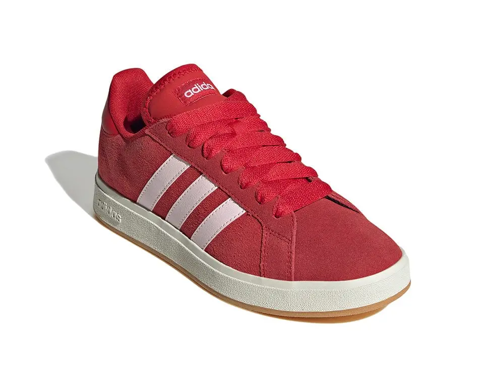 Zapatilla Adidas Grand Court Base 00S Unisex Rojo - Image 3
