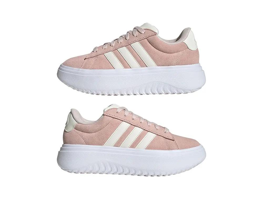 Zapatilla Adidas Grand Court Mujer Blanco - Image 6
