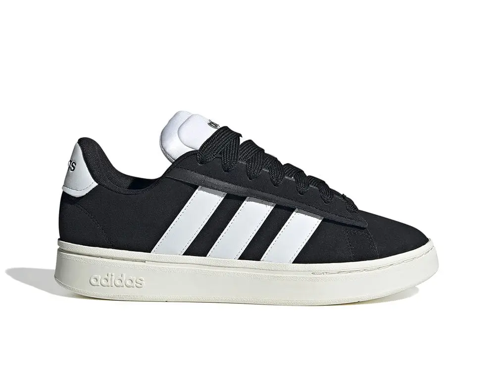 Zapatilla Adidas Grand Court Unisex Negro - Blanco - Image 8