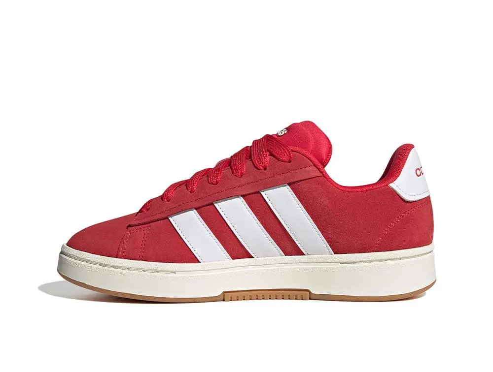 Zapatilla Adidas Grand Court Unisex Rojo - Blanco - Image 5