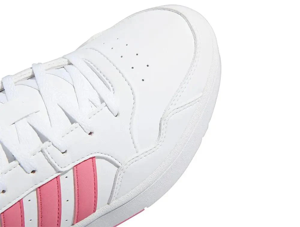 Zapatilla Adidas Hoops 3.0 Bold Cuero Mujer Blanco - Image 2