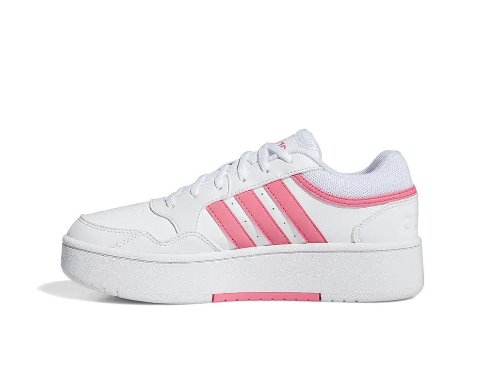 Zapatilla Adidas Hoops 3.0 Bold Cuero Mujer Blanco - Image 5