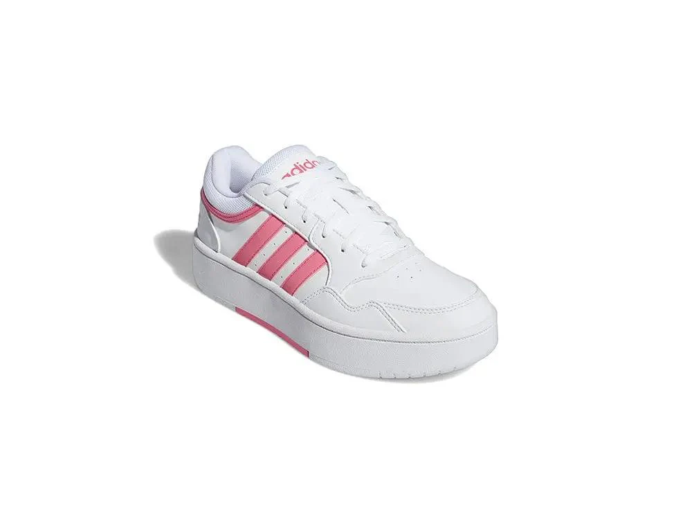 Zapatilla Adidas Hoops 3.0 Bold Cuero Mujer Blanco - Image 6