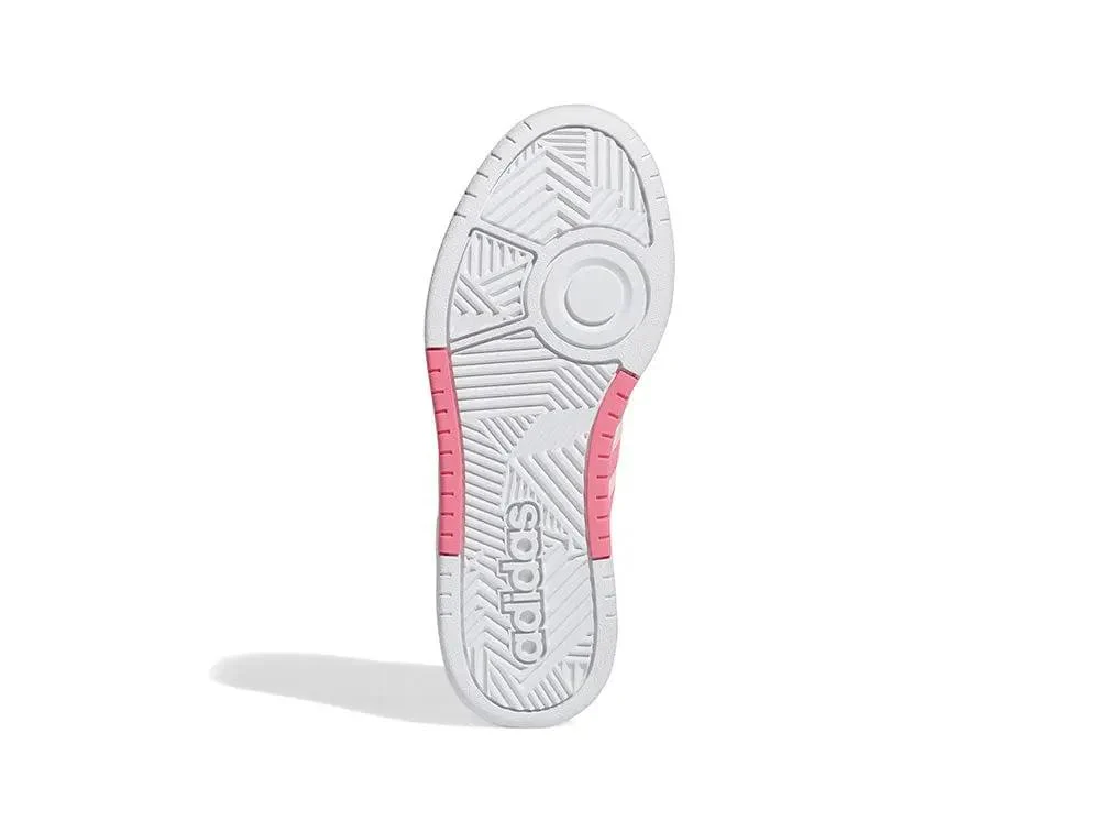 Zapatilla Adidas Hoops 3.0 Bold Cuero Mujer Blanco - Image 7