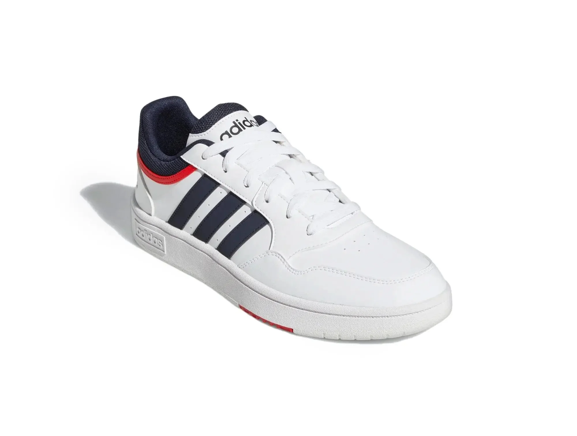 Zapatilla Adidas Hoops 3.0 Vintage Hombre Blanco - Image 2
