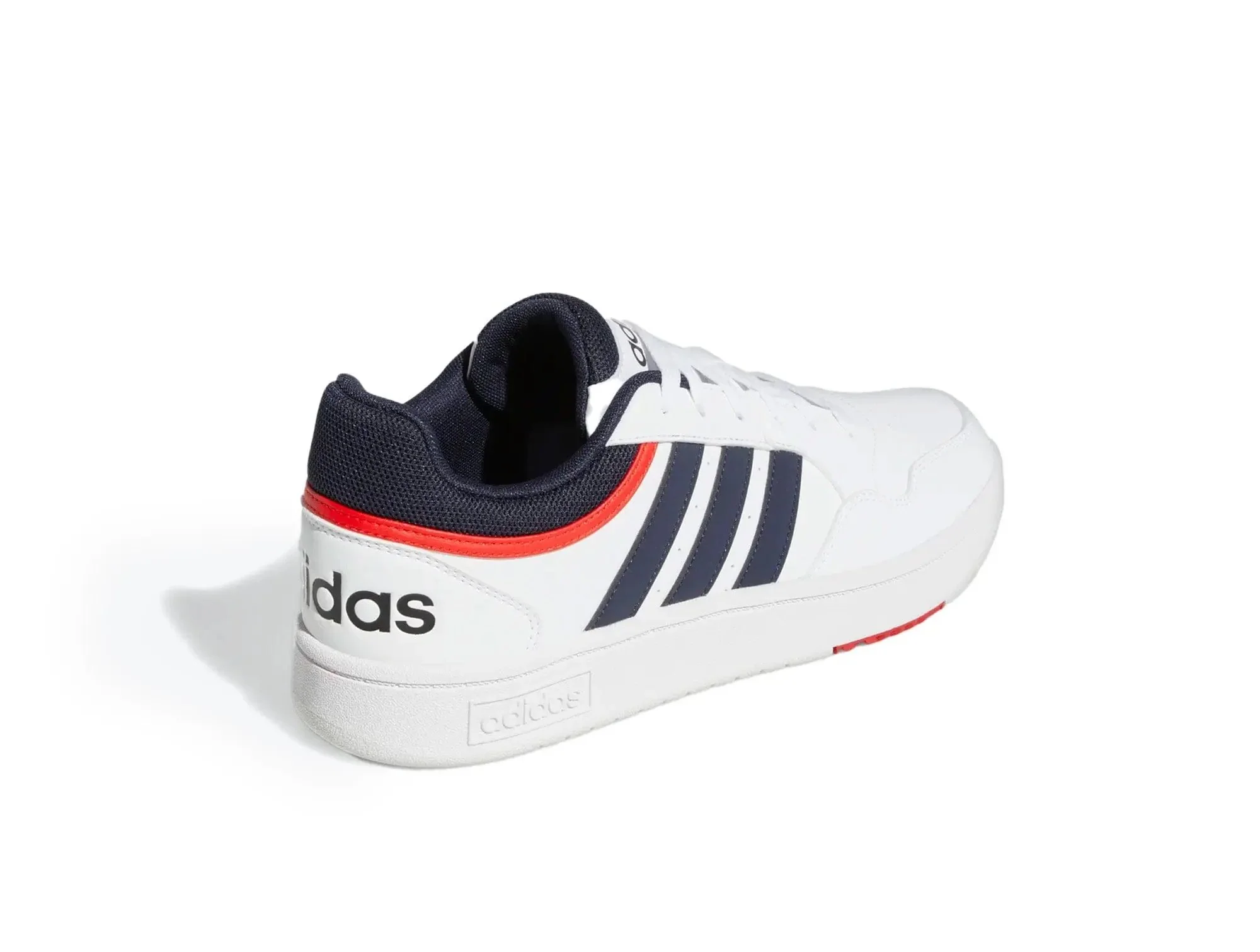 Zapatilla Adidas Hoops 3.0 Vintage Hombre Blanco - Image 4