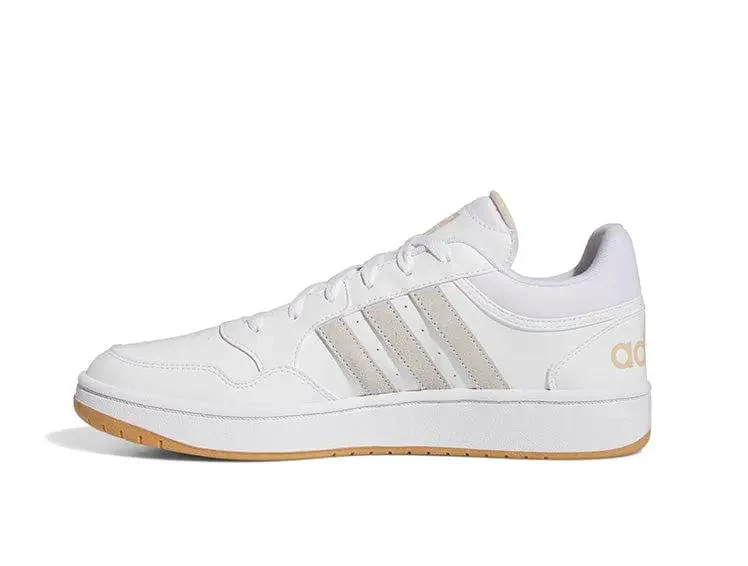 Zapatilla Adidas Hoops 3.0 Hombre Blanco - Image 4