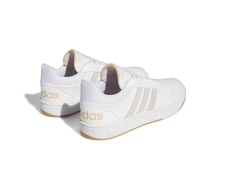 Zapatilla Adidas Hoops 3.0 Hombre Blanco - Image 5