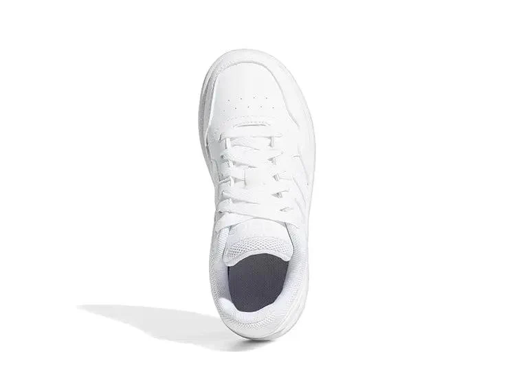 Zapatilla Adidas Hoops 3.0 Niños Mono Blanco - Image 14