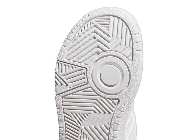 Zapatilla Adidas Hoops 3.0 Niños Mono Blanco - Image 4