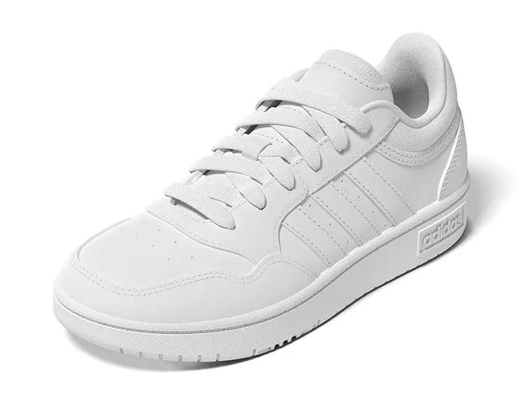 Zapatilla Adidas Hoops 3.0 Niños Mono Blanco - Image 8
