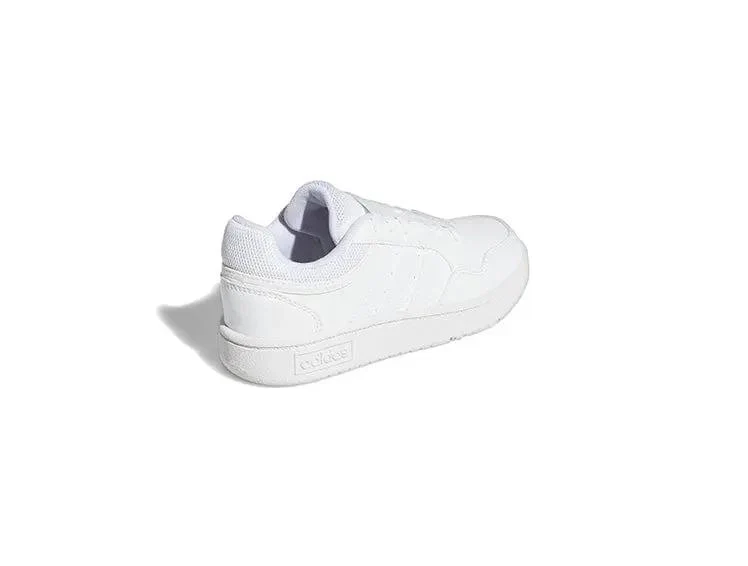 Zapatilla Adidas Hoops 3.0 Niños Mono Blanco - Image 9