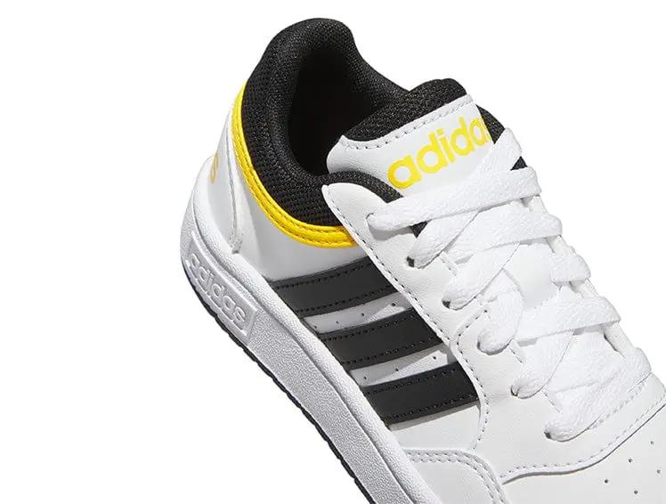 Zapatilla Adidas Hoops 3.0 Niños Blanco - Image 3