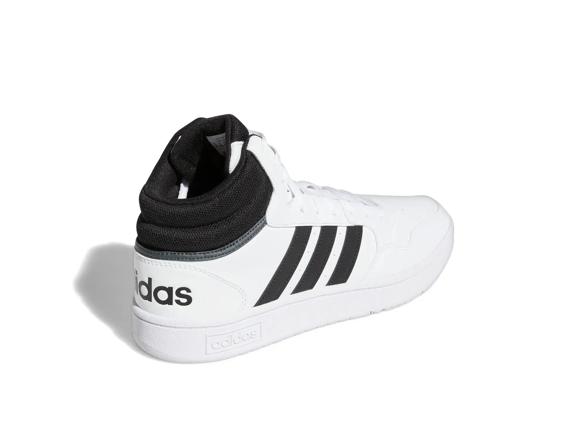 Zapatilla Adidas Hoops 3.0 Mid Hombre Blanco - Image 2