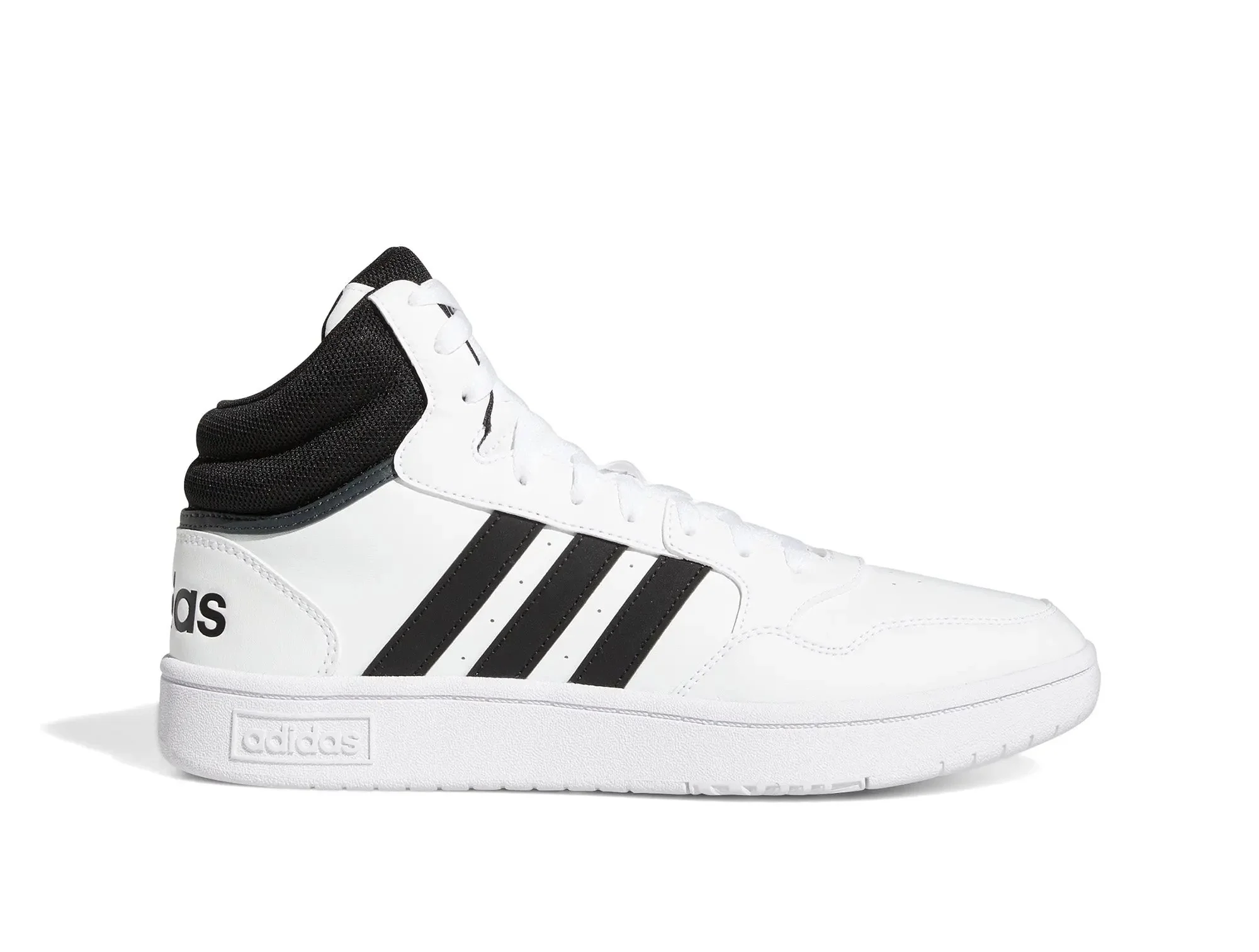 Zapatilla Adidas Hoops 3.0 Mid Hombre Blanco - Image 5