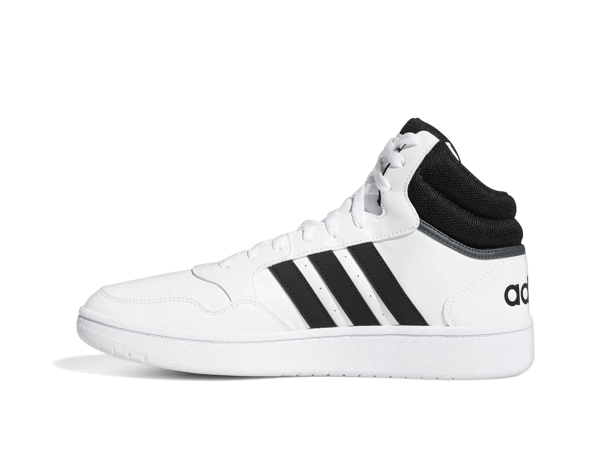 Zapatilla Adidas Hoops 3.0 Mid Hombre Blanco - Image 6