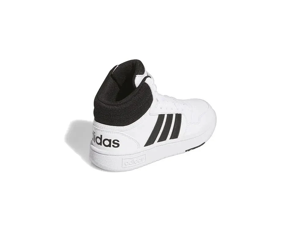 Zapatilla Adidas Hoops 3.0 Mid Niños Blanco - Image 2