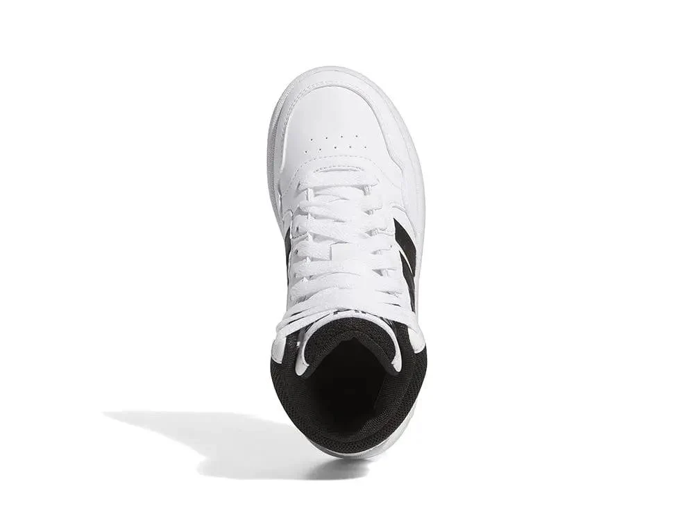 Zapatilla Adidas Hoops 3.0 Mid Niños Blanco - Image 3